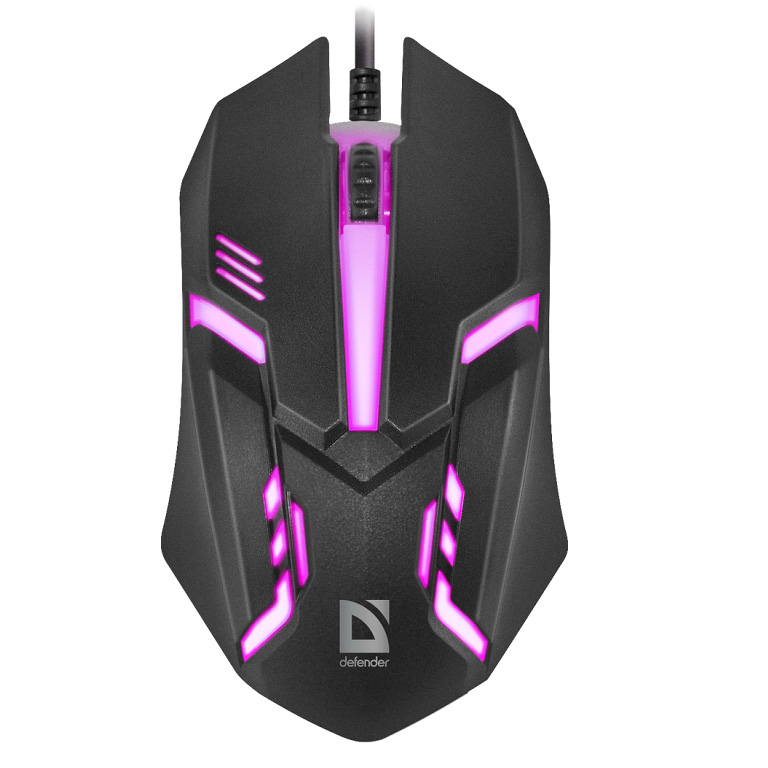Мышь Defender Cyber MB-560L чёрный