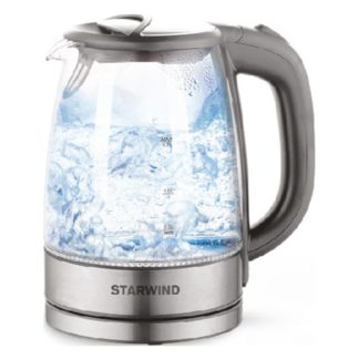 Чайник STARWIND SKG2315 серый/серебристый