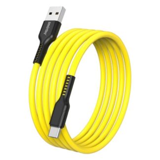 Кабель USB-TypeC 1м Smartbuy iK-3112-S21by жёлтый