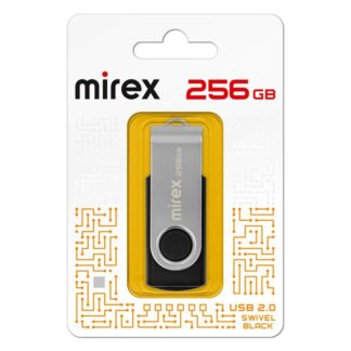 USB-флеш накопитель 256 Гб Mirex Swivel чёрный