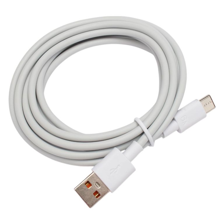 Кабель USB-TypeC 1.8м Cablexpert CC-USB2-AMCM-66W-1.8M-W белый