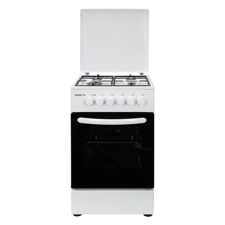 Газовая плита KRAFT KF-FSK5302EW белый