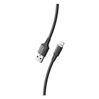 Кабель USB-Lightning 2м SmartBuy iK-522-S14b чёрный