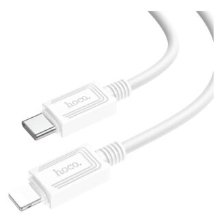 Кабель TypeC-Lightning 1м Hoco X73 белый