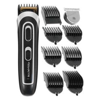 Машинка для стрижки Rowenta TN9110F4 чёрный/серебристый