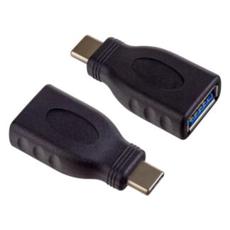 Переходник USB Type-C - USB3.0 A Perfeo A7020 чёрный