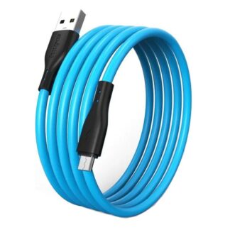 Кабель USB-microUSB 1м SmartBuy iK-12-S21bb синий