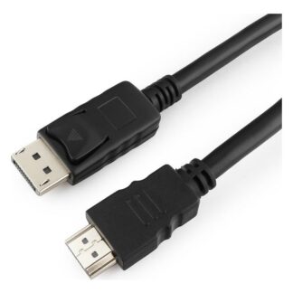 Кабель DisplayPort-HDMI 1.8м Cablexpert CC-DP-HDMI-6 чёрный